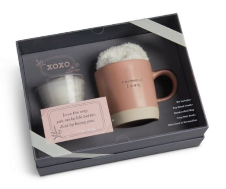 Moment of Love Mug and Candle Gift Set